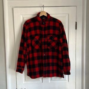 VINTAGE Buffalo check shirt